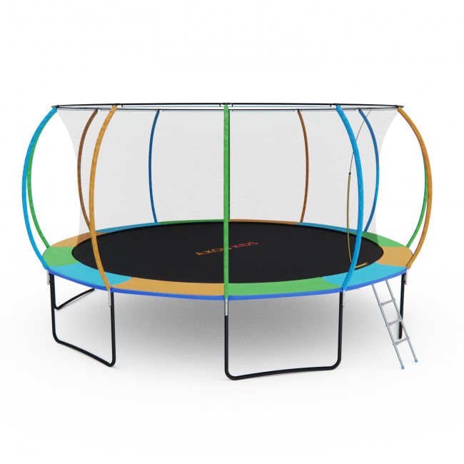 Батут с сеткой DFC A.KOU KIDS 16ft с лестницей (2 короба)