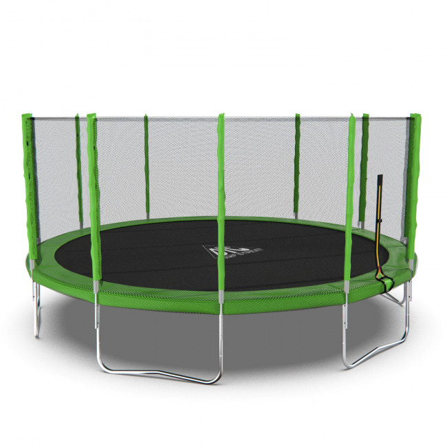 Батут DFC Trampoline Fitness с сеткой 16ft Батут DFC Trampoline Fitness с сеткой 16ft