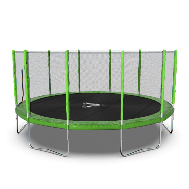 Батут DFC Trampoline Fitness с сеткой 16ft Батут DFC Trampoline Fitness с сеткой 16ft