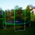 Батут DFC Trampoline Fitness с сеткой 16ft Батут DFC Trampoline Fitness с сеткой 16ft