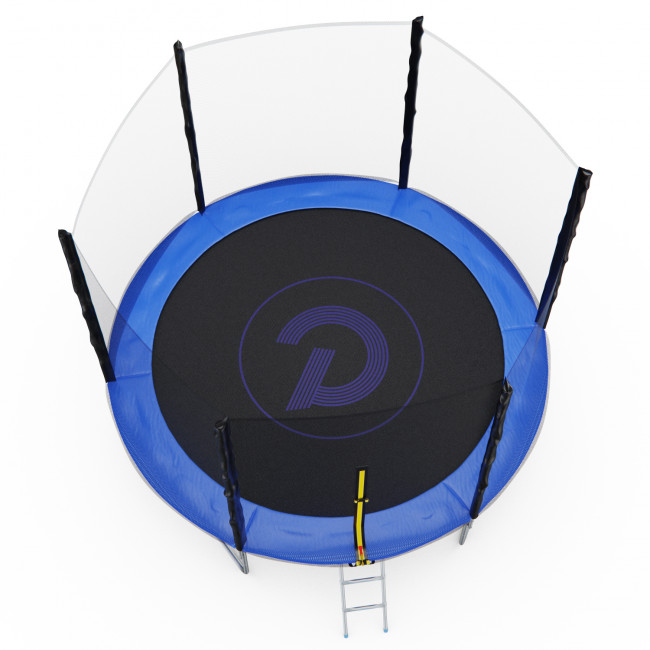 Батут с сеткой DFC PELPO 10ft с лестницей, BLUE Батут с сеткой DFC PELPO 10ft с лестницей, BLUE