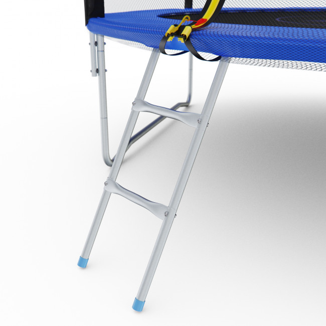 Батут с сеткой DFC PELPO 10ft с лестницей, BLUE Батут с сеткой DFC PELPO 10ft с лестницей, BLUE