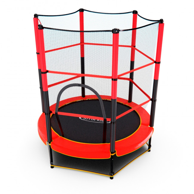 Батут детский DFC TRAMPOLINE-RED 55" с сеткой Батут детский DFC TRAMPOLINE-RED 55" с сеткой