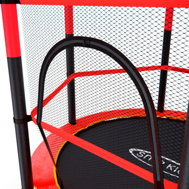 Батут детский DFC TRAMPOLINE-RED 55" с сеткой Батут детский DFC TRAMPOLINE-RED 55" с сеткой