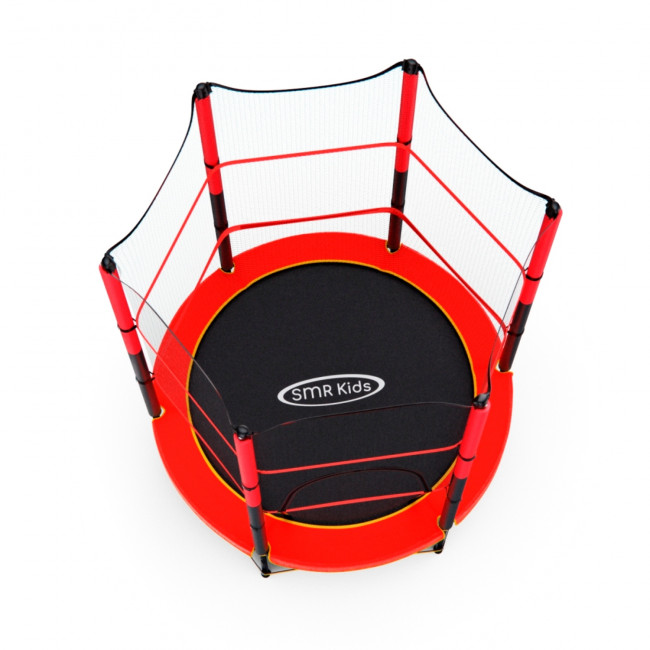 Батут детский DFC TRAMPOLINE-RED 55" с сеткой Батут детский DFC TRAMPOLINE-RED 55" с сеткой