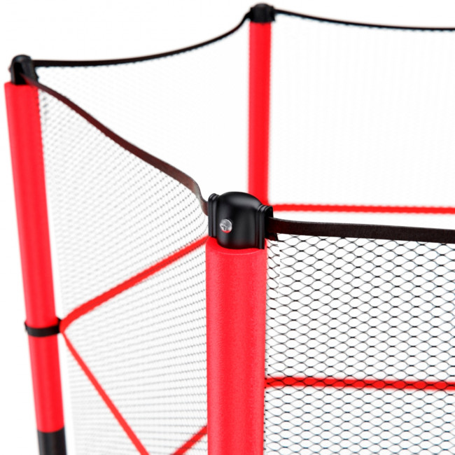 Батут детский DFC TRAMPOLINE-RED 55" с сеткой Батут детский DFC TRAMPOLINE-RED 55" с сеткой