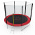 Батут с сеткой DFC PELPO 10ft с лестницей, RED Батут с сеткой DFC PELPO 10ft с лестницей, RED