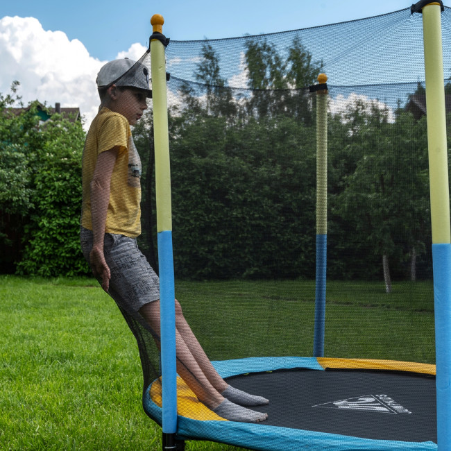 Батут DFC JUMP KIDS 60" желто-синий Батут DFC JUMP KIDS 60" желто-синий