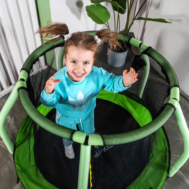 Батут DFC JUMP KIDS 48" cветло зеленый Батут DFC JUMP KIDS 48" cветло зеленый