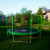 Батут DFC Trampoline Fitness с сеткой 14ft Батут DFC Trampoline Fitness с сеткой 14ft
