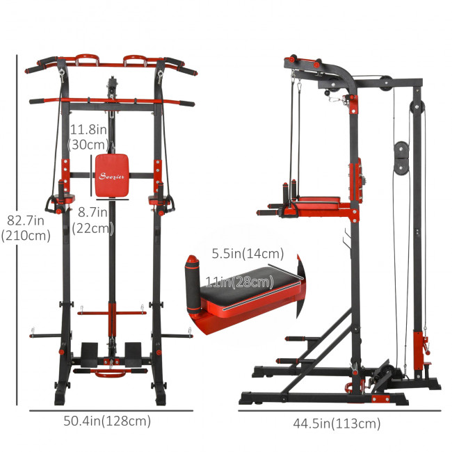 Турник-брусья, тяга сверху DFC HOMEGYM HOMCOM Турник-брусья, тяга сверху DFC HOMEGYM HOMCOM