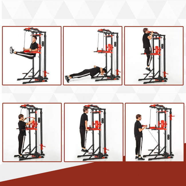 Турник-брусья, тяга сверху DFC HOMEGYM HOMCOM Турник-брусья, тяга сверху DFC HOMEGYM HOMCOM