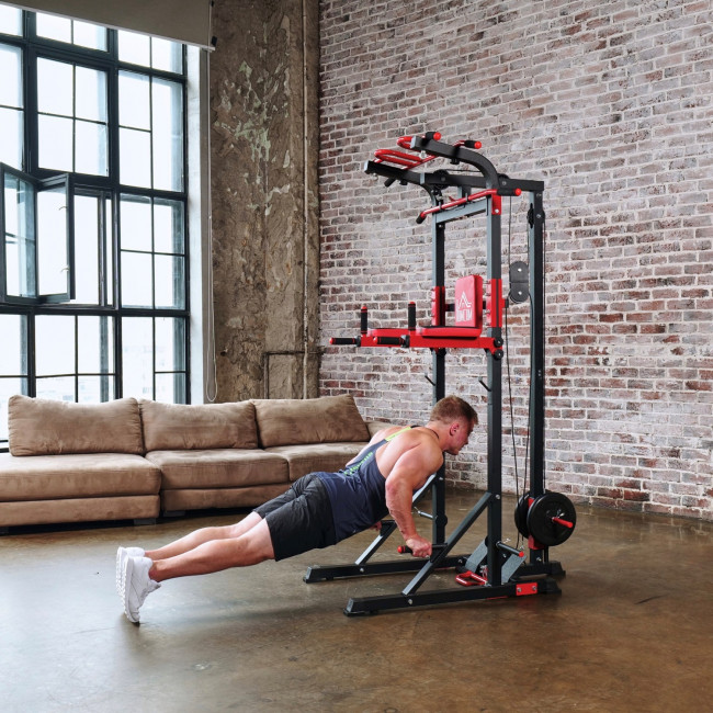 Турник-брусья, тяга сверху DFC HOMEGYM HOMCOM Турник-брусья, тяга сверху DFC HOMEGYM HOMCOM