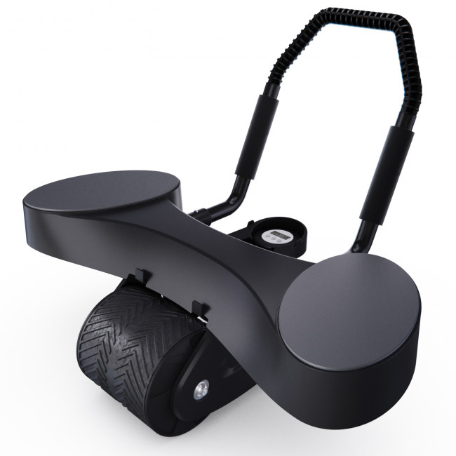Тренажёр для пресса AB Roller SND чёрный с ковриком 45 х 30 x 3.5 cм Тренажёр для пресса AB Roller SND чёрный с ковриком 45 х 30 x 3.5 cм