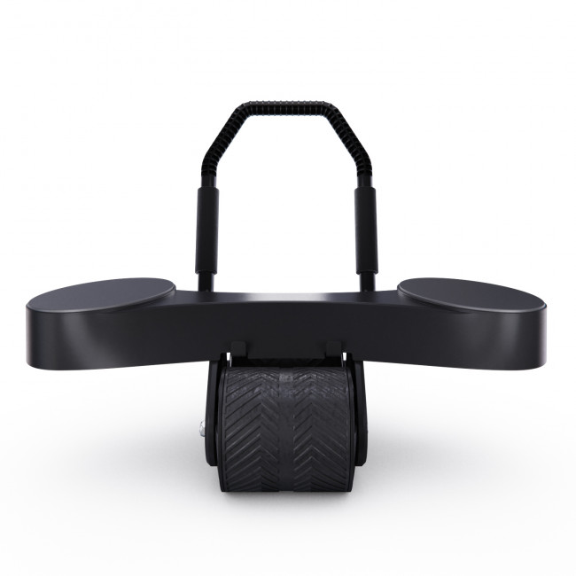 Тренажёр для пресса AB Roller SND чёрный с ковриком 45 х 30 x 3.5 cм Тренажёр для пресса AB Roller SND чёрный с ковриком 45 х 30 x 3.5 cм