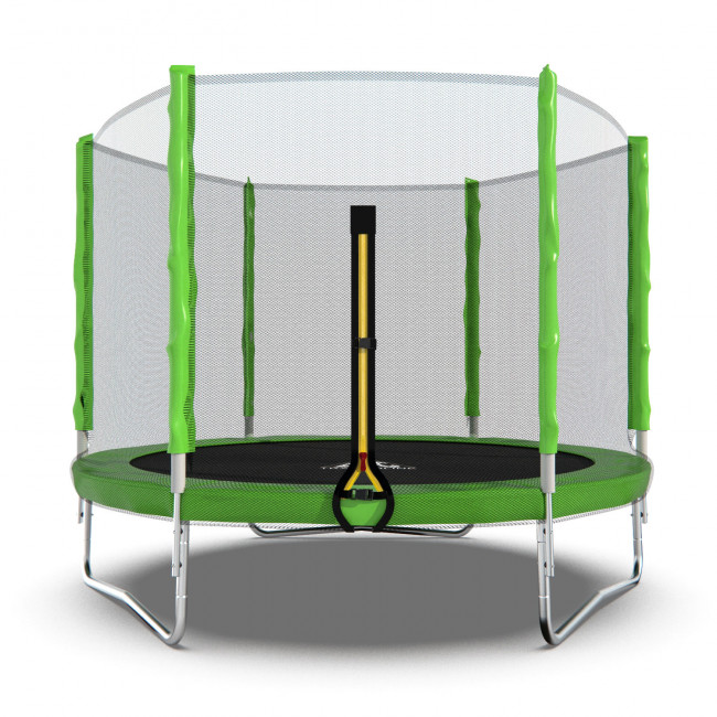 Батут DFC Trampoline Fitness с сеткой 8ft Батут DFC Trampoline Fitness с сеткой 8ft