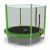 Батут DFC Trampoline Fitness с сеткой 8ft Батут DFC Trampoline Fitness с сеткой 8ft
