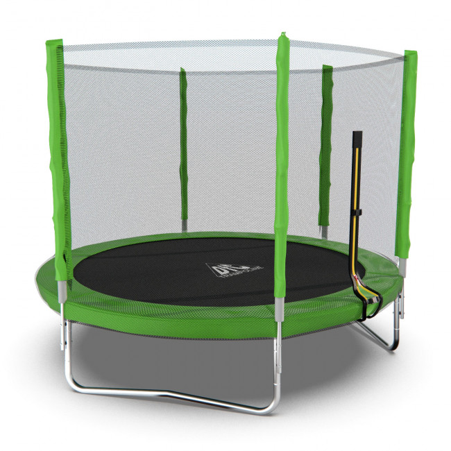 Батут DFC Trampoline Fitness с сеткой 8ft Батут DFC Trampoline Fitness с сеткой 8ft