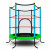 Батут детский DFC SMRKIDS 55" с сеткой, GREEN