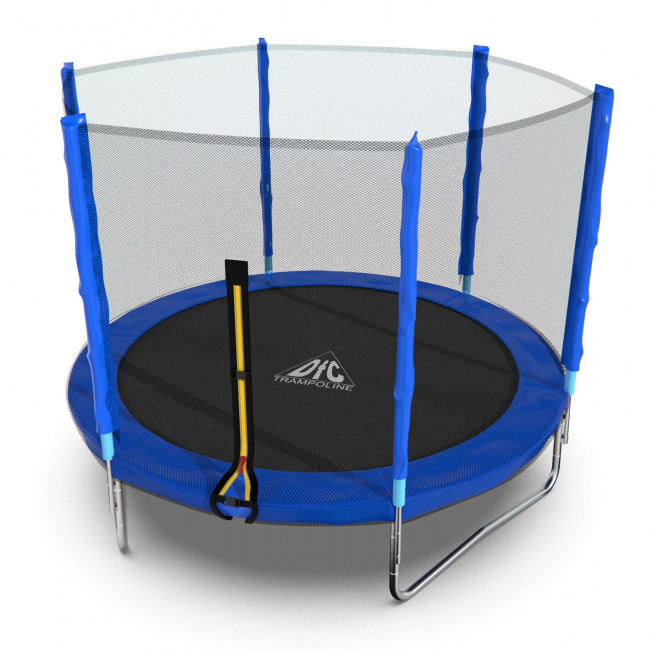 Батут DFC Trampoline Fitness с сеткой 8ft Батут DFC Trampoline Fitness с сеткой 8ft