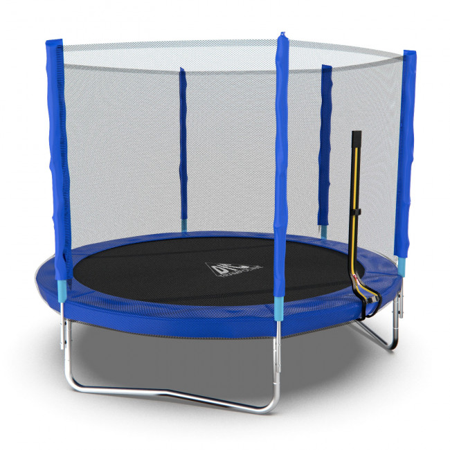 Батут DFC Trampoline Fitness с сеткой 8ft Батут DFC Trampoline Fitness с сеткой 8ft