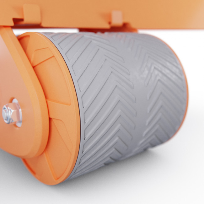 Тренажёр для пресса AB Roller SND оранжевый с ковриком 45 х 30 x 3.5 cм Тренажёр для пресса AB Roller SND оранжевый с ковриком 45 х 30 x 3.5 cм