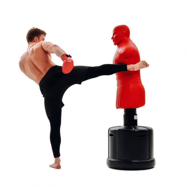 Манекен DFC Boxing Punching Man-Heavy c регулировкой высоты TLS-AR (красный) Манекен DFC Boxing Punching Man-Heavy c регулировкой высоты TLS-AR (красный)
