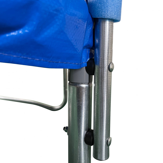 Батут с сеткой DFC PELPO 8ft с лестницей, BLUE