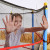 Батут детский DFC SMRKIDS 55" с сеткой, PINK