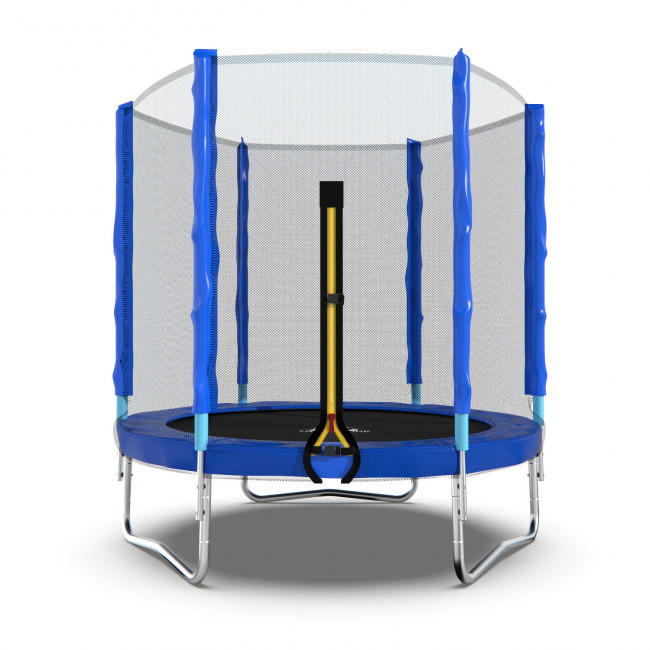 Батут DFC Trampoline Fitness с сеткой 6ft Батут DFC Trampoline Fitness с сеткой 6ft