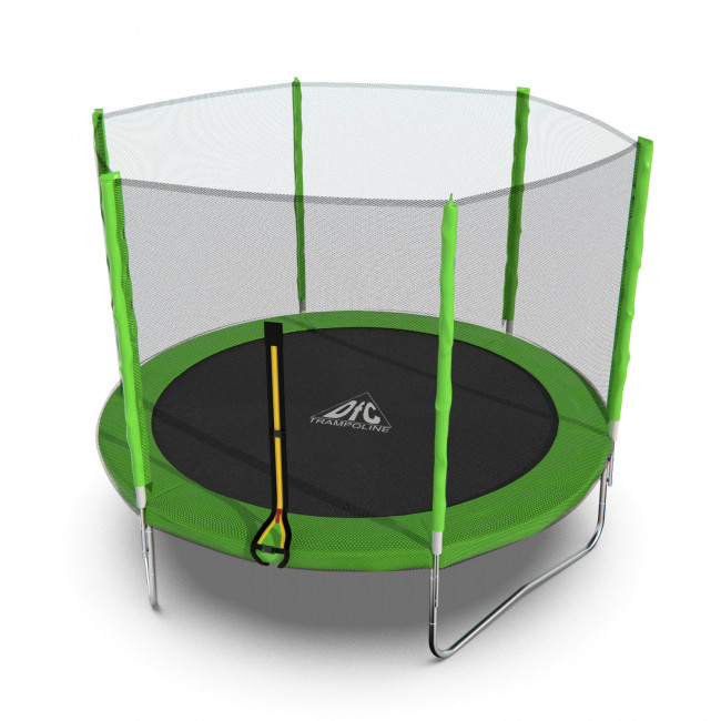Батут DFC Trampoline Fitness с сеткой 10ft Батут DFC Trampoline Fitness с сеткой 10ft