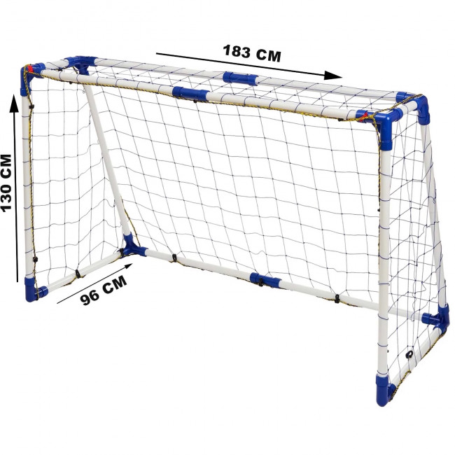 Ворота игровые DFC 6ft с сеткой-мишенью GOAL183T Ворота игровые DFC 6ft с сеткой-мишенью GOAL183T